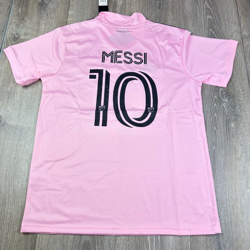 Men’s Adidas Inter Miami CF 22/23 Home Jersey Pink Soccer Size XL IB5026 - Picture 10 of 13